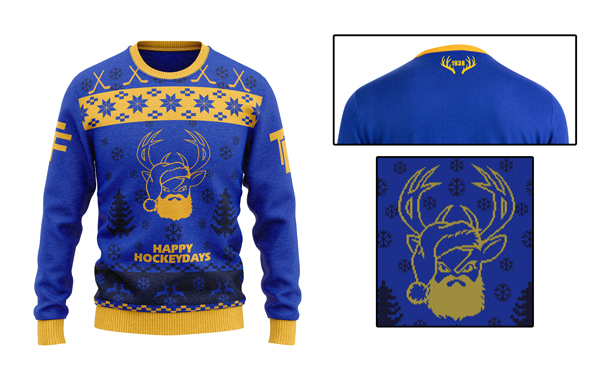 Kwadrant cel Hesje Limited Edition Trappers Fanatic Kersttrui voor slechts €24,95 !